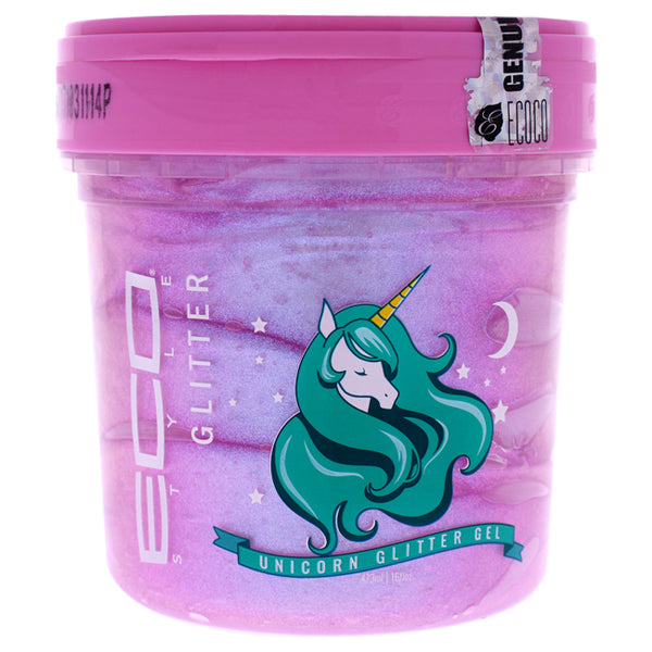 Ecoco Eco Style Unicorn Glitter Gel by Ecoco for Unisex - 16 oz Gel