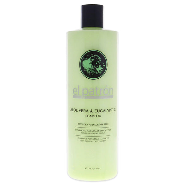 El Patron Aloe Vera and Eucalyptus Shampoo by El Patron for Men - 16 oz Shampoo