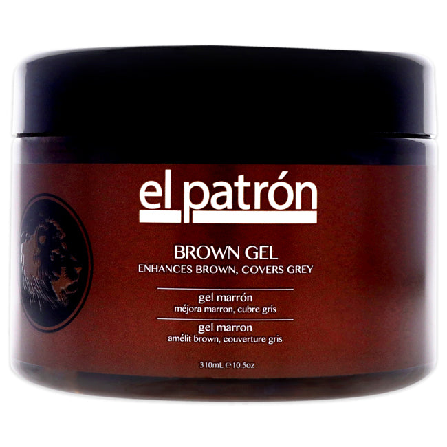 El Patron Brown Gel by El Patron for Men - 10.5 oz Gel