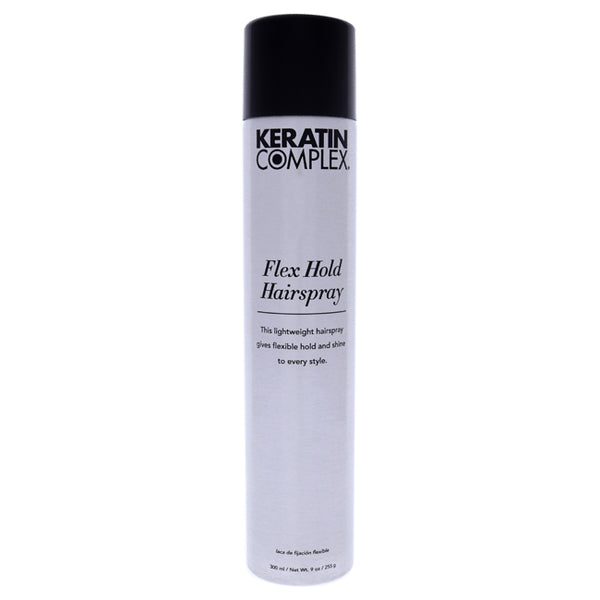 Keratin Complex Flex Hold Hairspray by Keratin Complex for Unisex - 9 oz Hairspray