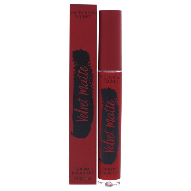 Victorias Secret Velvet Matte Cream Liquid Lip - Knockout by Victorias Secret for Women - 0.11 oz Lipstick