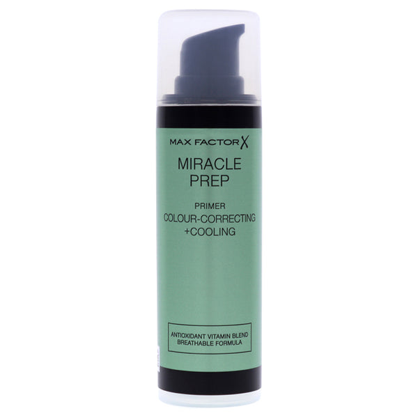 Max Factor Miracle Prep Colour Correcting and Cooling Primer by Max Factor for Women - 1 oz Primer