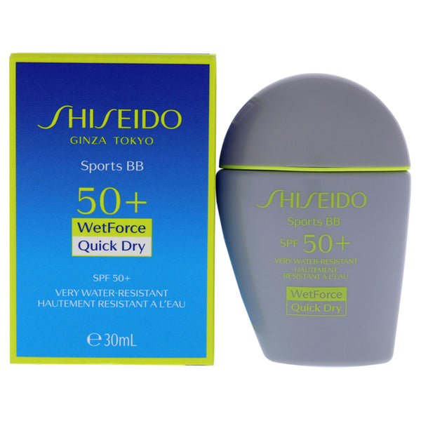 Shiseido Sports BB WetForce SPF 50 - Very Dark by Shiseido for Unisex - 1 oz Sunscreen