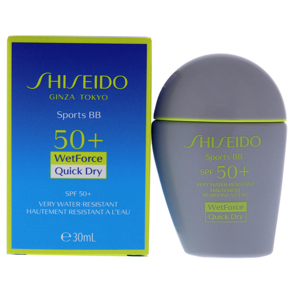 Shiseido Sports BB WetForce SPF 50 - Medium Dark by Shiseido for Unisex - 1 oz Sunscreen