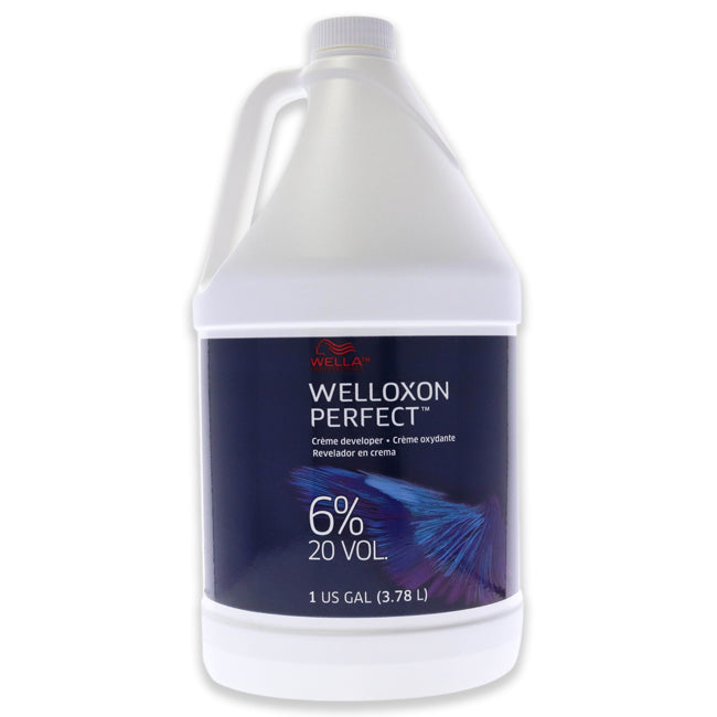 Wella Welloxon Perfect 6 Percent 20 Volume Cream Developer by Wella for Unisex - 1 Gallon Treatment