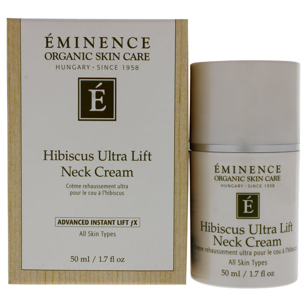 Eminence Hibiscus Ultra Lift Neck Cream by Eminence for Women - 1.7 oz Cream