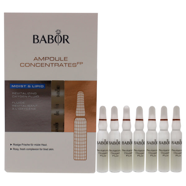 Babor Ampoule Concentrates FP Moist And Lipid by Babor for Women - 7 x 2 ml Treatment