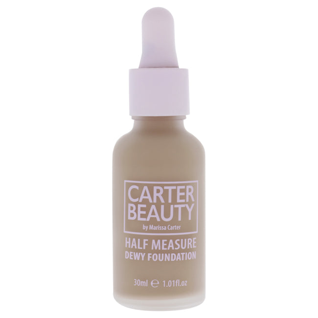 Carter Beauty Half Measure Dewy Foundation - Caramel Chew by Carter Beauty for Women - 1.01 oz Foundation