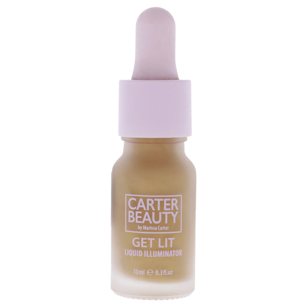 Carter Beauty Get Lit Liquid Illuminator - Golden by Carter Beauty for Women - 0.3 oz Highlighter