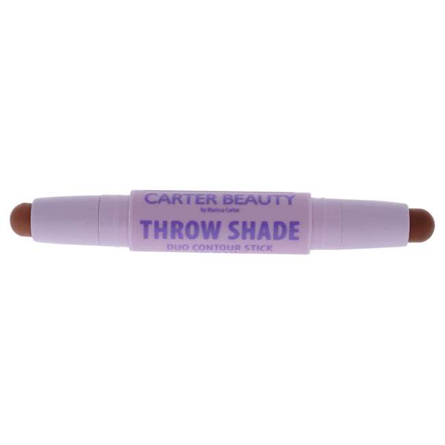 Carter Beauty Throw Shade Duo Contour Stick - Dark by Carter Beauty for Women - 0.08 oz Contour