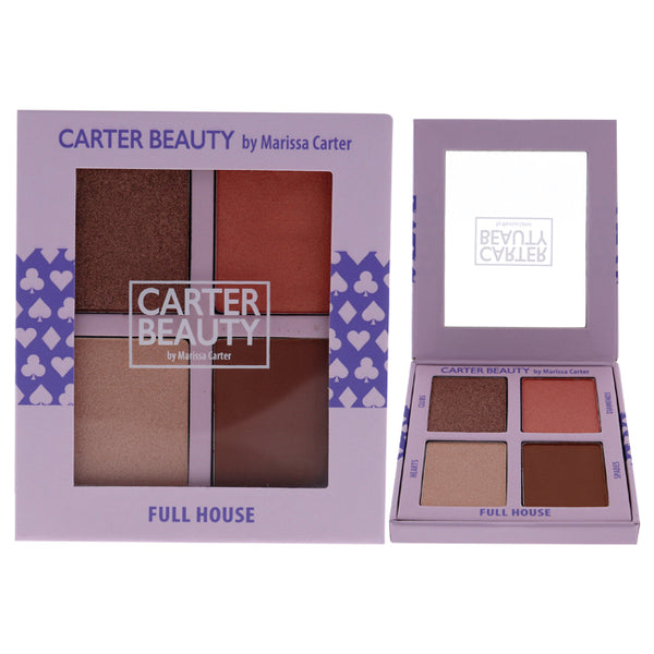 Carter Beauty Mixed Face Palette - Full House by Carter Beauty for Women - 0.4 oz Makeup