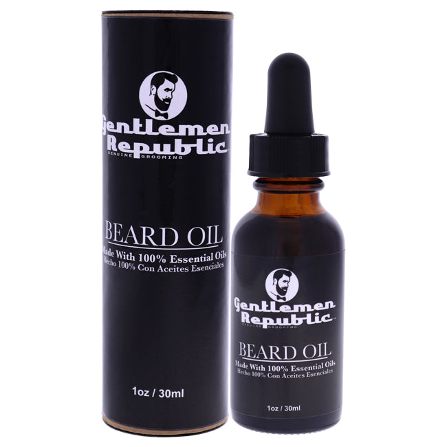 Gentlemen Republic Beard Oil by Gentlemen Republic for Men - 1 oz Beard Oil