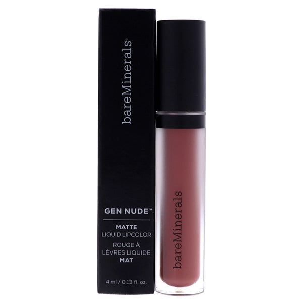 bareMinerals Gen Nude Matte Liquid Lipcolor - Boss by bareMinerals for Women - 0.13 oz Lipstick