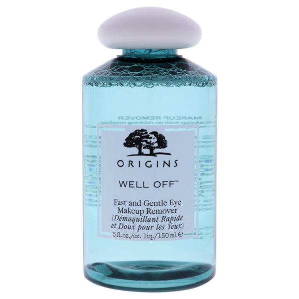 Origins Well Off Fast And Gentle Eye Makeup Remover by Origins for Unisex - 5 oz Makeup Remover