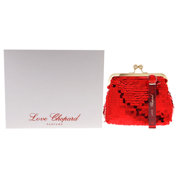 Chopard Love by Chopard for Women - 2 Pc Gift Set 10ml EDP Spray, Pouch