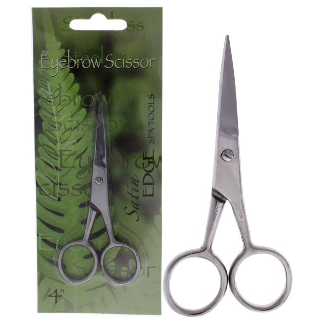 Satin Edge Eyebrow Scissor by Satin Edge for Unisex - 4 Inch Scissors