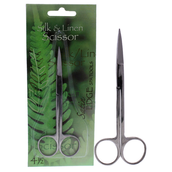Satin Edge Silk and Linen Scissor by Satin Edge for Unisex - 4.5 Inch Scissors