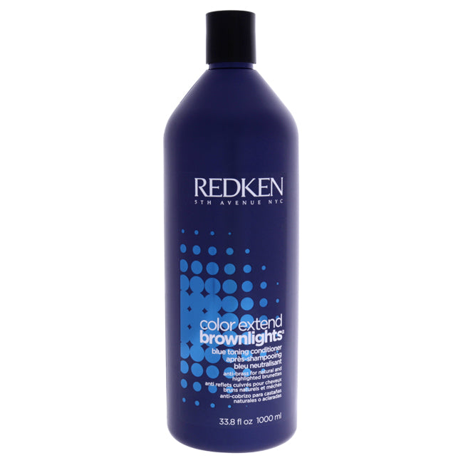 Redken Color Extend Brownlights Blue Toning Conditioner by Redken for Unisex - 33.8 oz Conditioner