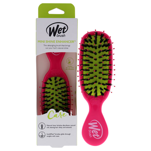 Wet Brush Mini Shine Enhancer Brush - Pink by Wet Brush for Unisex - 1 Pc Hair Brush