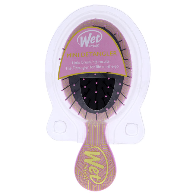 Wet Brush Mini Detangler Geo Brush - Hearts by Wet Brush for Unisex - 1 Pc Hair Brush