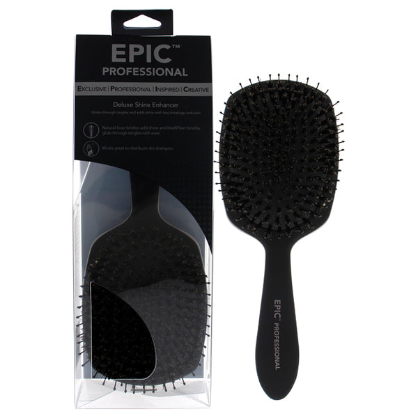 Wet Brush Pro Epic Deluxe Shine Enhacer Brush - Black by Wet Brush for Unisex - 1 Pc Hair Brush