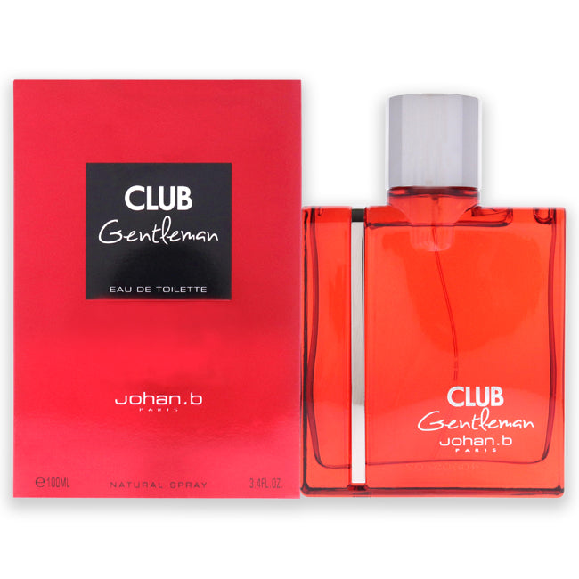 Johan B Club Gentleman by Johan B for Men - 3.4 oz EDT Spray