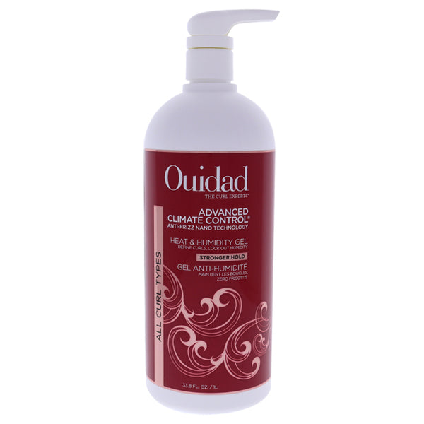 Ouidad Advanced Climate Control Heat and Humidity Gel - Strong Hold by Ouidad for Unisex - 33.8 oz Gel