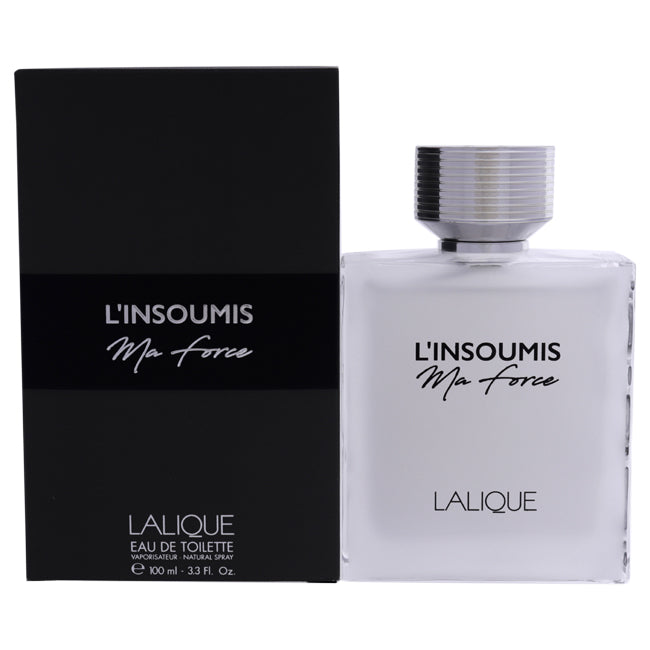 Lalique Linsoumis Ma Force by Lalique for Men - 3.3 oz EDT Spray