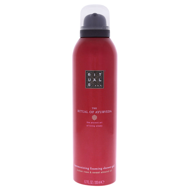 Rituals The Ritual of Ayurveda Foaming Shower Gel by Rituals for Unisex - 6.7 oz Shower Gel