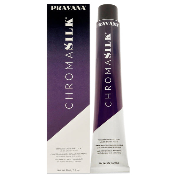 ChromaSilk Creme Hair Color - 7.22 Intense Beige Blonde by Pravana for Unisex - 3 oz Hair Color