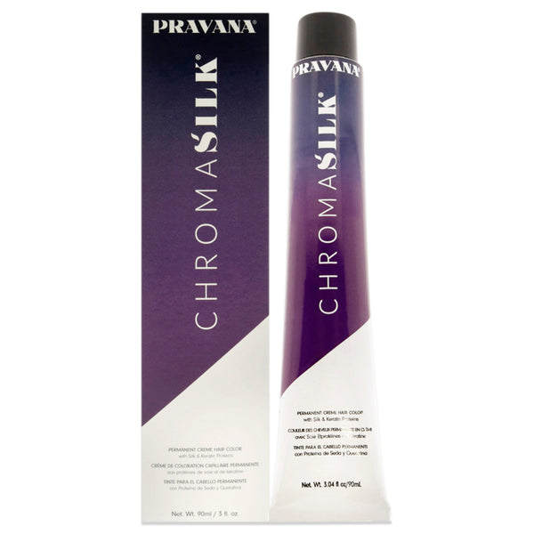 ChromaSilk Creme Hair Color - 10.1 Extra Light Ash Blonde by Pravana for Unisex - 3 oz Hair Color