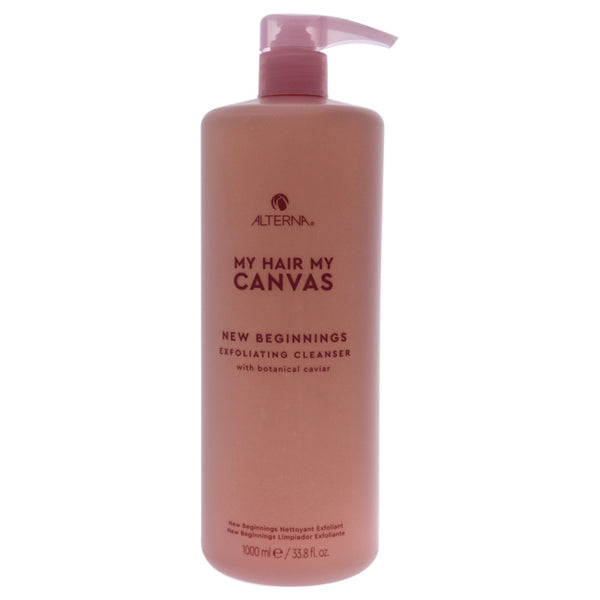 Alterna My Hair My Canvas New Beginnings Exfoliating Cleanser by Alterna for Unisex - 33.8 oz Cleanser
