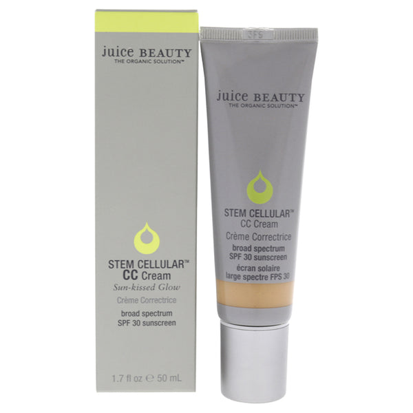 Juice Beauty Stem Cellular CC Cream SPF 30 - Sun-Kissed Glow by Juice Beauty for Women - 1.7 oz Sunscreen
