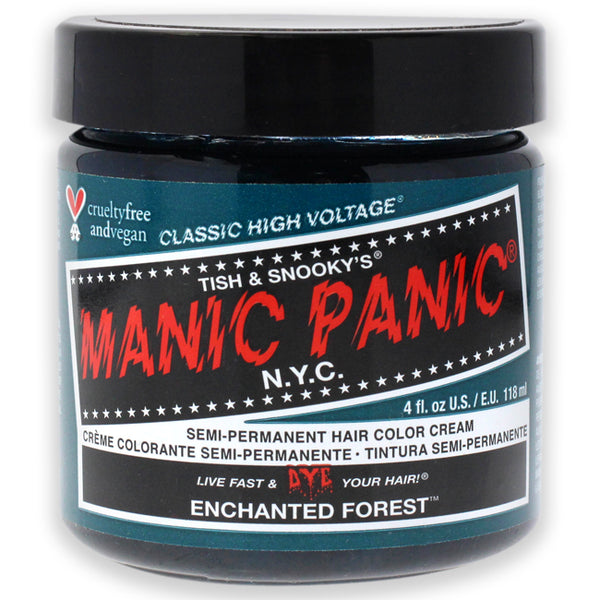 Manic Panic Classic High Voltage Hair Color - Enchanted Forest by Manic Panic for Unisex - 4 oz Hair Color