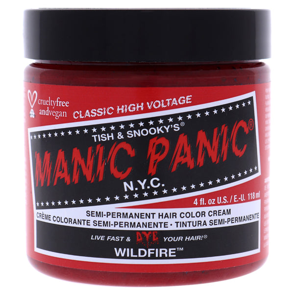 Manic Panic Classic High Voltage Hair Color - Wildfire by Manic Panic for Unisex - 4 oz Hair Color