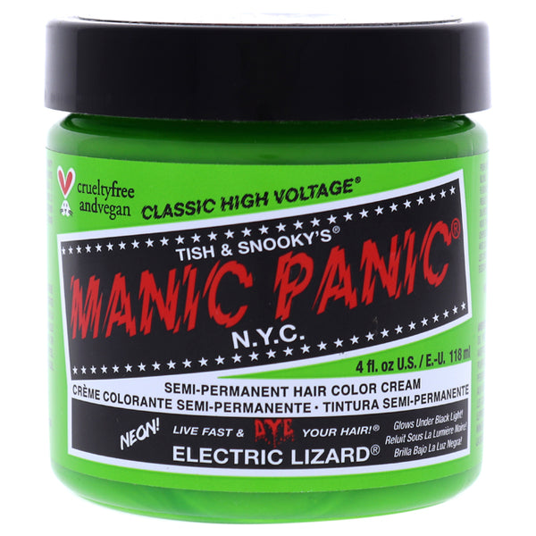 Manic Panic Classic High Voltage Hair Color - Electric Lizard by Manic Panic for Unisex - 4 oz Hair Color