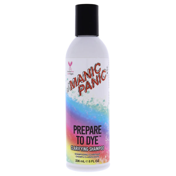 Manic Panic Prepare to Dye Clarifying Shampoo by Manic Panic for Unisex - 8 oz Shampoo