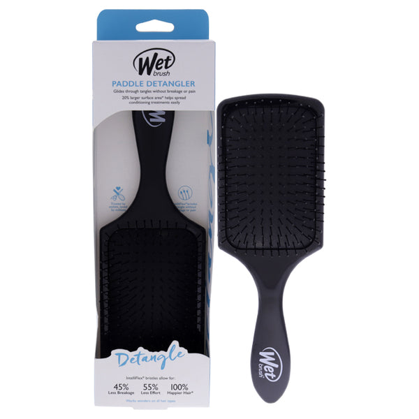 Wet Brush Paddle Detangler Brush - Black by Wet Brush for Unisex - 1 Pc Hair Brush