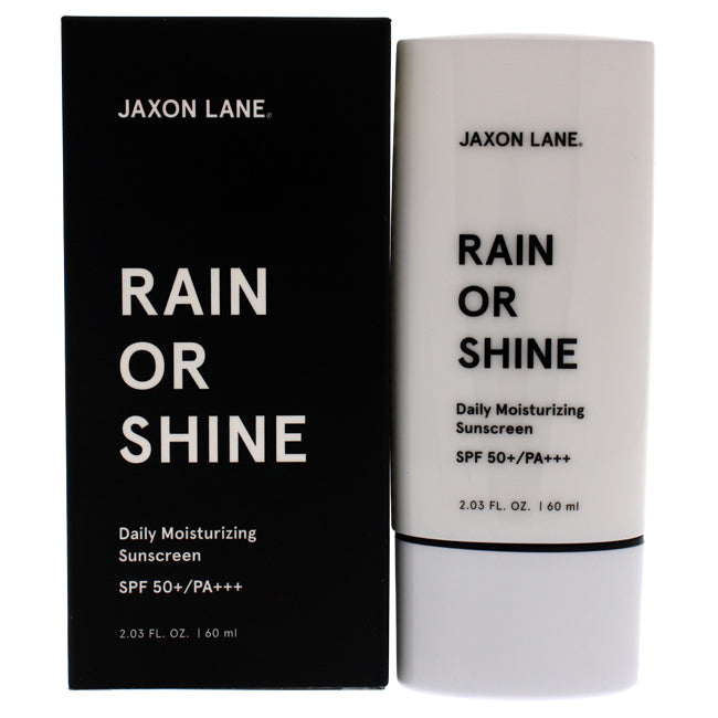 Jaxon Lane Rain Or Shine Daily Moisturizing Sunscreen by Jaxon Lane for Unisex - 2.03 oz Sunscreen