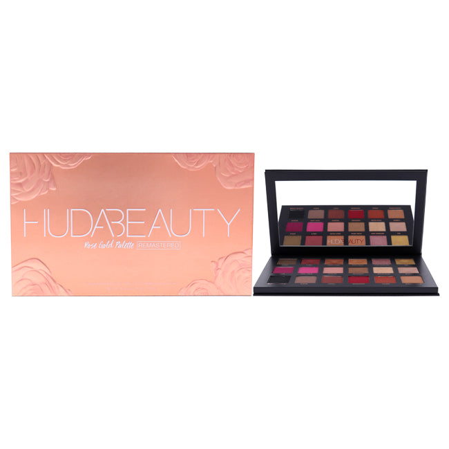 Huda Beauty Rose Gold Remastered Eyeshadow Palette by Huda Beauty for Women - 0.59 oz Eye Shadow