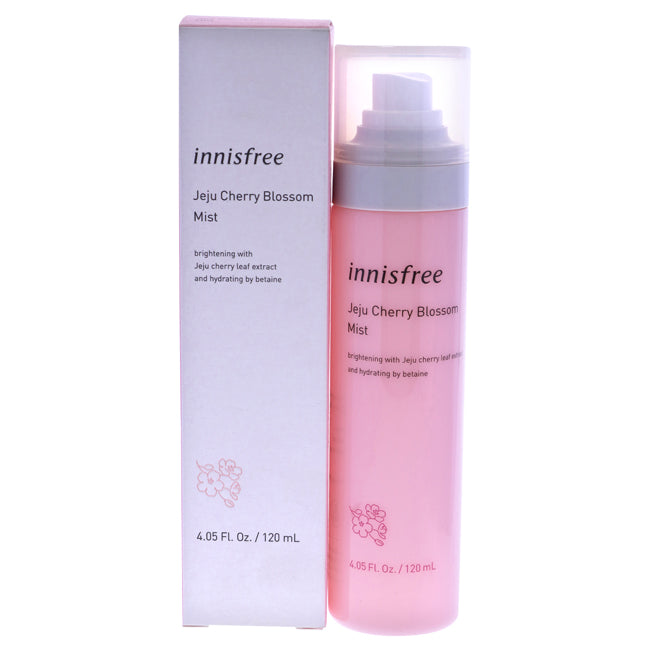 Innisfree Jeju Cherry Blossom Mist by Innisfree for Unisex - 4.05 oz Mist