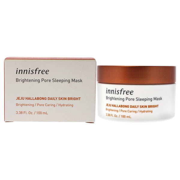 Innisfree Brightening and Pore-Caring Sleeping Mask by Innisfree for Unisex - 3.38 oz Mask