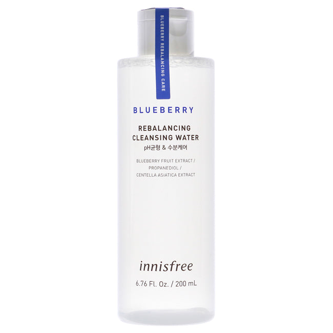 Innisfree Blueberry Rebalancing Cleansing Water by Innisfree for Unisex - 6.76 oz Cleanser