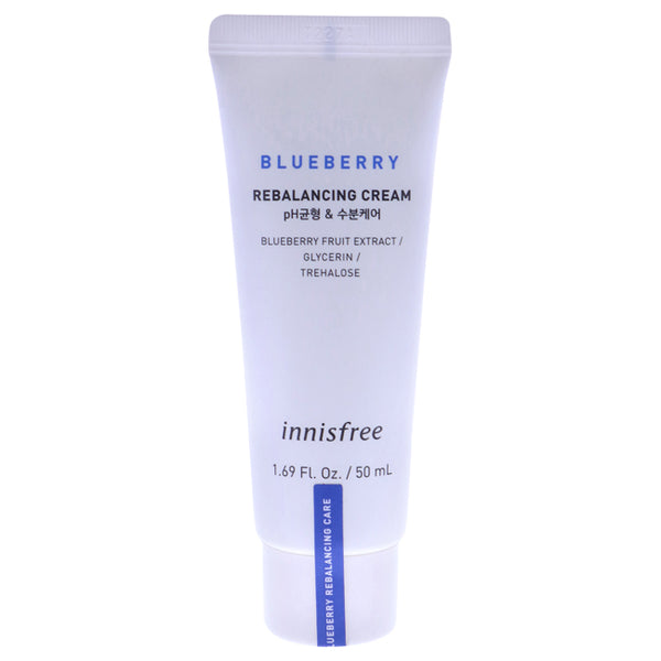 Innisfree Blueberry Rebalancing Cream by Innisfree for Unisex - 1.69 oz Cream