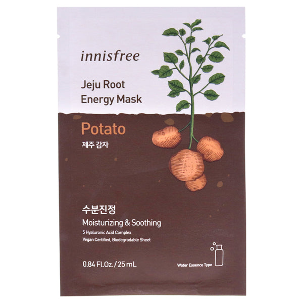 Innisfree Jeju Root Energy Mask - Potato by Innisfree for Unisex - 0.84 oz Mask