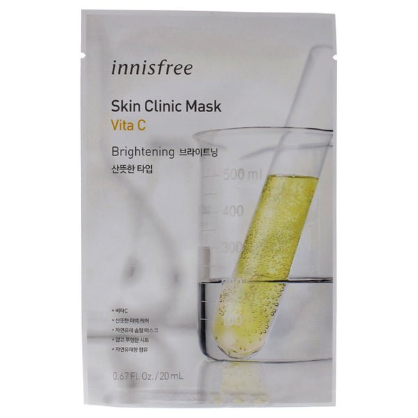 Innisfree Skin Clinic Mask - Vita C by Innisfree for Unisex - 0.67 oz Mask