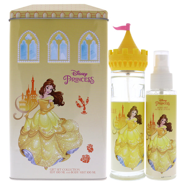 Disney Belle by Disney for Kids - 2 Pc Gift Set 3.4oz EDT Spray, 3.4oz Body Mist