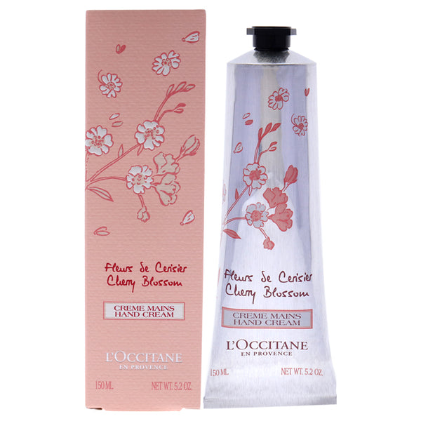 LOccitane Cherry Blossom Hand Cream by LOccitane for Unisex - 5.2 oz Cream