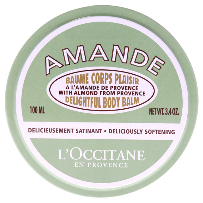 LOccitane Almond Delightful Body Balm by LOccitane for Unisex - 3.4 oz Balm