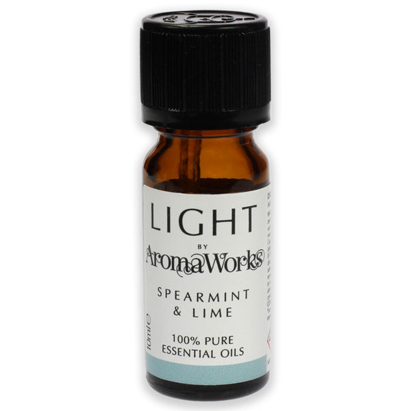 Aromaworks Light Essential Oil - Spearmint and Lime by Aromaworks for Unisex - 0.33 oz Oil